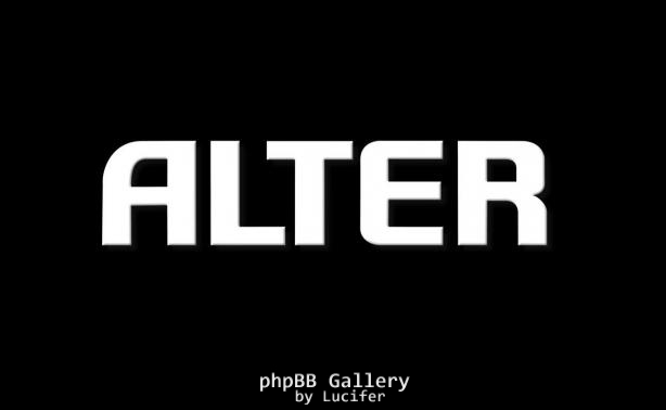 alter white logo