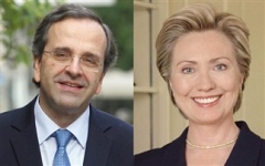 samaras-klinton
